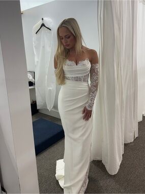 Evie Young Bridal Wedding Gown named “The Gray”